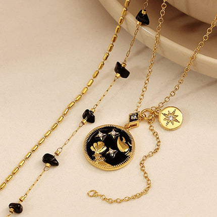 Vintage Black Necklace for Women Gothic Fashion Jewelry Statement Choker Gift