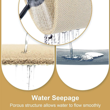 Waterproof Non-Slip Bathroom Shower Mat Anti-Slip Rug Toilet Floor Mat Washable