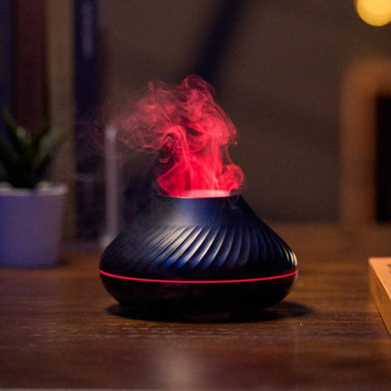 Flame Essential Oil Diffuser,Air Diffuser,Ultrasonic Aromatherapy Air Humidifier - Aimall