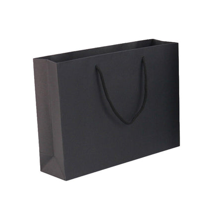 25X Kraft Paper Bags Gift Shopping Bag Carry White Pink Black Bag With Handles
