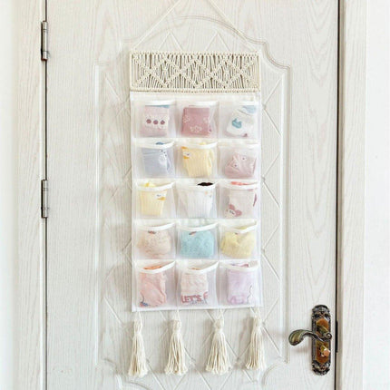 Socks Underwear Storage Hanging Bag Organizer for Hair Clips Accessories Closet