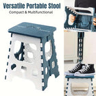 Household Folding Stool Plastic Small Portable Bench Chair for Home Office Use