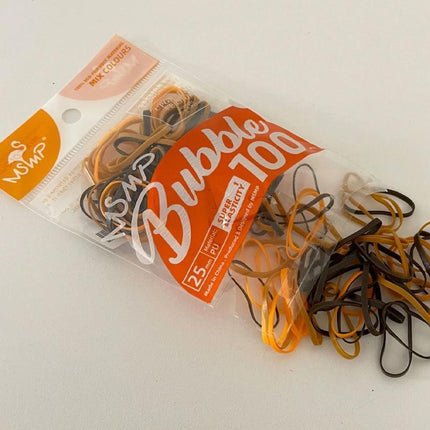 100PCS Elastic Rubber Hair Ties Hair Bands for Women and Girls