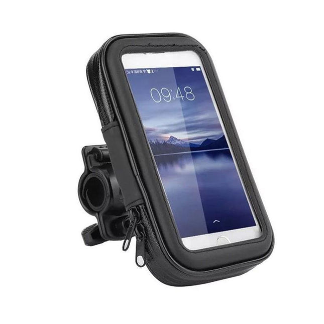 Waterproof Bicycle Bike Motorcycle Handlebar Mount Holder Case For Mobile Phone - Aimall