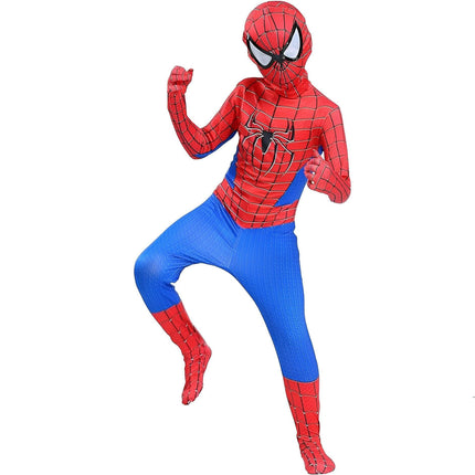 Spider Tight Man Jumpsuit Set Miles Clothes Expedition Adult Kids Halloween Costume Gwen AU - Aimall