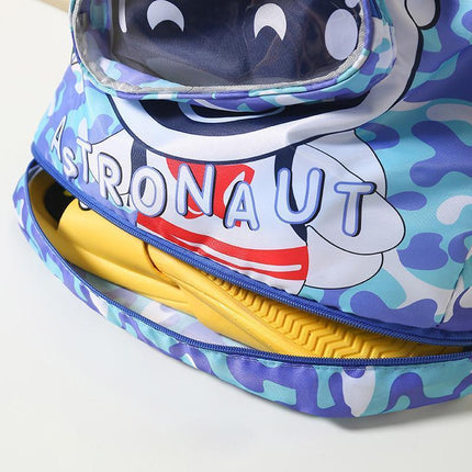 Children Waterproof Swim Backpack Durable Storage Bag Beach Pool Outdoor Travel - Aimall