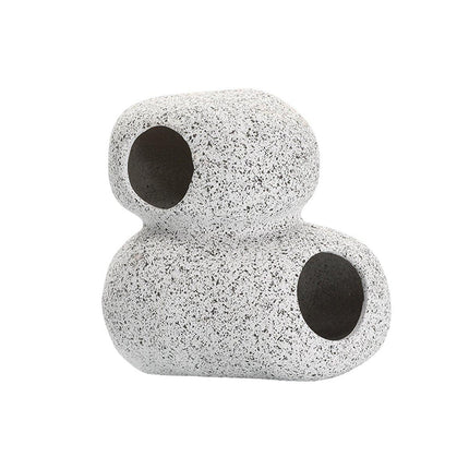 Clay Pot Aquarium Decoration Shrimp House Cichlid Breeding Tank Fish Nest
