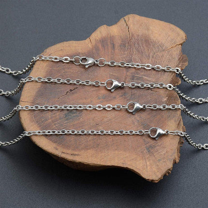 48pcs O Chain Jewelry Making Kit Versatile Necklace DIY Universal Jewellery Set