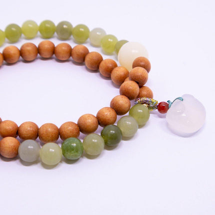 Retro Round Bead Bracelet for Women New Chinese Style Fashion Jewelry Gift