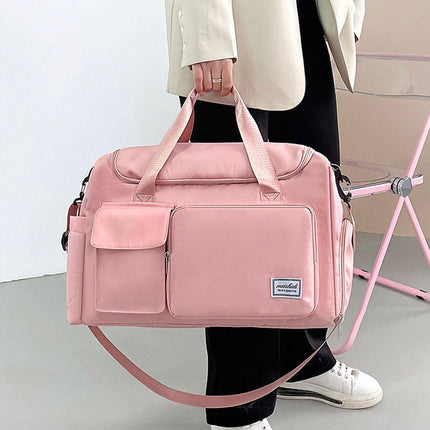 Unisex Waterproof Portable Travel Luggage Carry On Shoulder Hand Duffle Bag