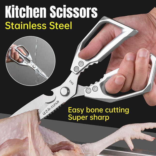 Stainless Steel Poultry Chicken Bone Scissors Kitchen Powerful Meat Cutter Tool