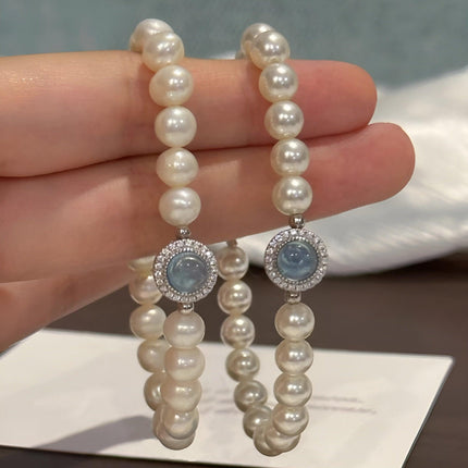 Delicate Pearl Bracelet Elegant Pearl Strand Jewelry for Women Classic Accessory