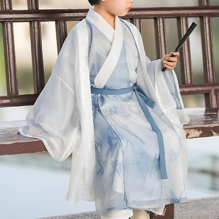 Autumn Children's Hanfu Ancient Style Boy's Clothing Chinese Style Tang Style - Aimall