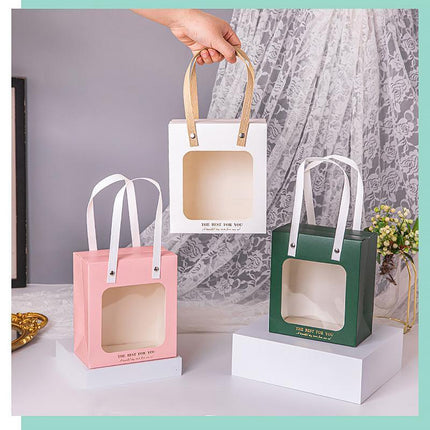 20pcs Translucent Gift Bags Packaging Tote Birthday Party Favors Candy Bags