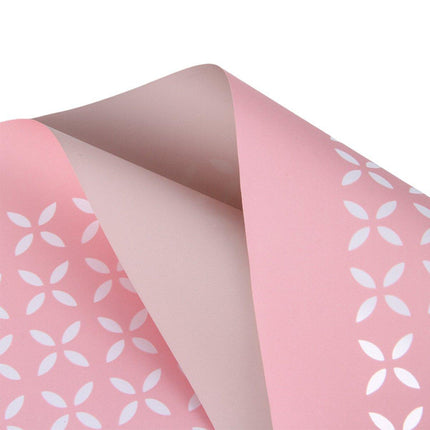 100pcs Waterproof Two-Colour Printed Paper Bouquet Wrapping Floral Gift Paper