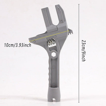 23CM Mini Adjustable Wrench Multi Functional Tool for Sink Bathroom Tubing Tool