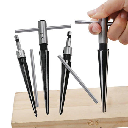 Round Shank Hexagon Shank T Handle Taper Reamer Tool for Drilling and Boring
