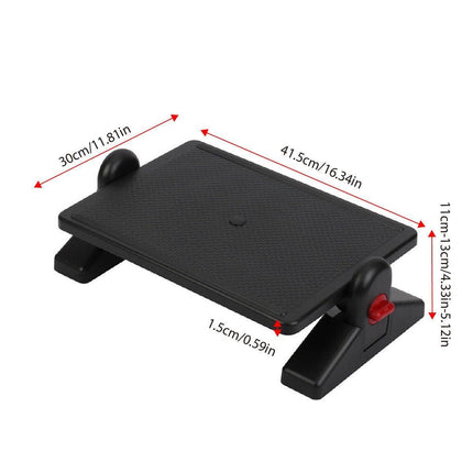 Ergonomic Footrest Stool for Office Foot Pedal Massage Footboard Home