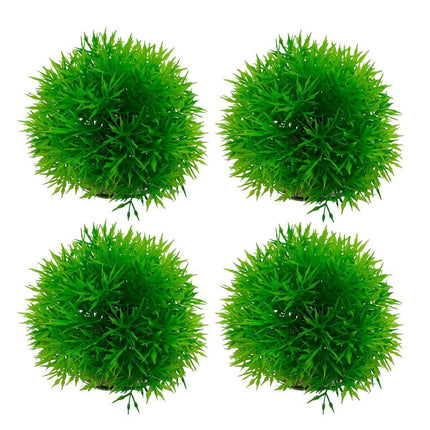 Aquarium Fish Tank Landscape Decoration Plastic Simulation Grass Flower Ball