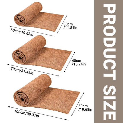 Reptile Terrarium Liner Coconut Fiber Mat Tortoise Carpet Pet Hamster Bedding