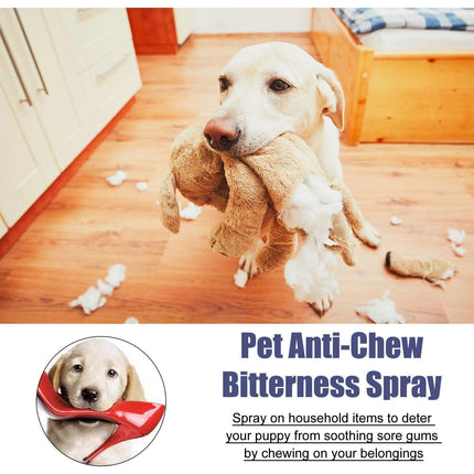 Pet Anti Chew Spray Dogs Stop Biting Furniture Sofa Legs Protection Bitter Spray