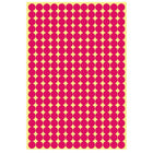 8/13/25/50mm Sticker Dots Adhesive Round Labels Circular Scrapbooking Rose Red - Aimall