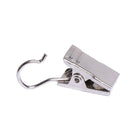 50PCS Stainless Steel Curtain Clip Hooks Strong Load-bearing Shower Accessories
