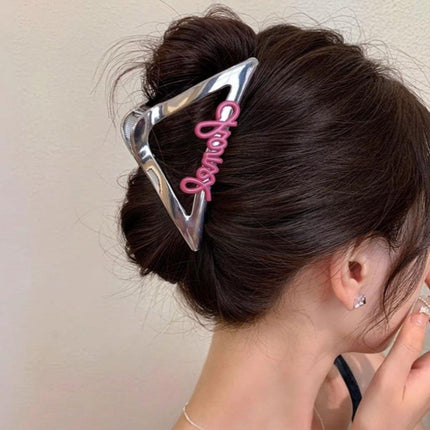 Metal Shark Hair Clips Women Grab Barrettes Fashion Hair Accessories Styling