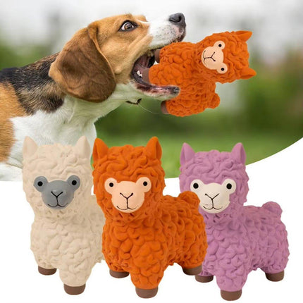 Durable Pet Toy for Dogs Alpaca Teething Chew Toy Puppy Teething