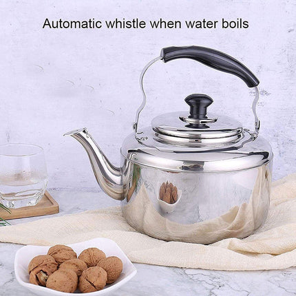 Large Capacity Stainless Steel Kettle for Home Restaurant Induction Cooker Safe