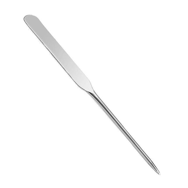 Stainless Steel Makeup Spatula Toner Mixing Stick Foundation Cream Mixing Tool - Aimall