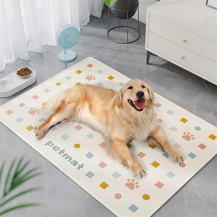 Pet Feeding Mat Dogs Cats Absorbent Non Slip Pet Placemat Waterproof Mat