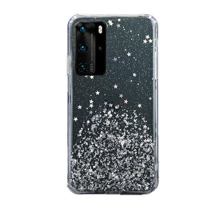 For Samsung Galaxy S20 FE S21 Ultra S20 Shockproof Bling Glitter Soft Case Cover Black - Aimall