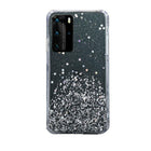 For Samsung Galaxy S20 FE S21 Ultra S20 Shockproof Bling Glitter Soft Case Cover Black - Aimall