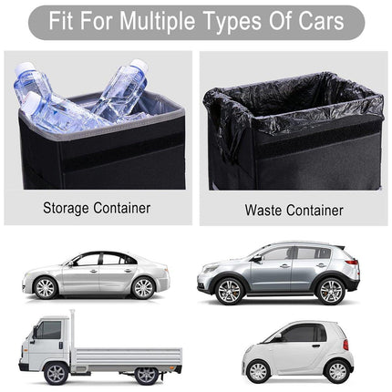 Hanging Car Storage Box Multifunctional Car Rubbish Bin Organizer for Vehicle