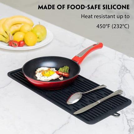 Silicone Drainage Mat Sink Strainer Mat Non Slip Heating Mat Kitchen Drying Pad