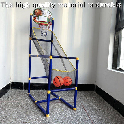 Portable Indoor Basketball Hoop Removable Shooting Game Set for Home Play