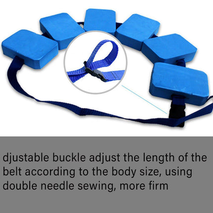 Swim Training Back Float Adjustable Buoyancy Belt for Learning Water Sports