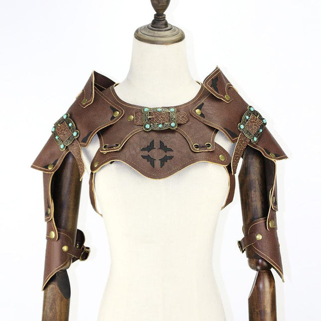 Handmade Steampunk Shoulder Armor Cosplay Costume