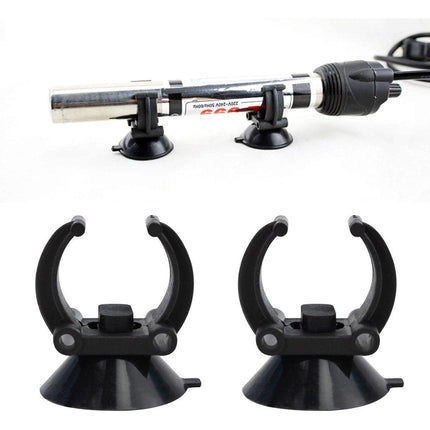20PCS Black Suction Mount Clips for Aquarium Equipment