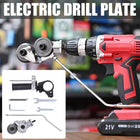 Electric Drill Plate Cutter Sheet Metal Nibbler Precise Cutting Shears Cutter - Aimall