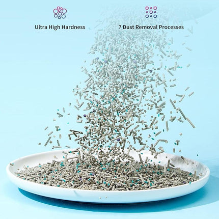 5in1 Cat Litter Mix with Bentonite and Activated Charcoal Deodorizer 7LDust Free
