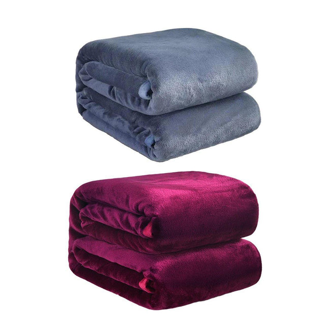 Soft Winter Flannel Blanket for Office Home Lunch Break Warm Cozy Throw Blanket