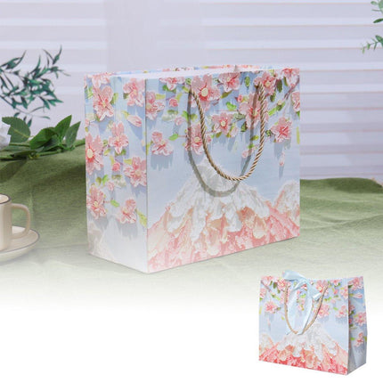 50PCS Cloud Mountain Petals Cream Wind Stereo Oil Painting Paper for Gift Wrapping