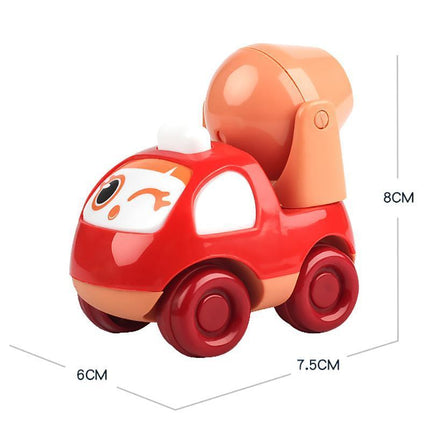 Inertia Train Toy Small Train Crash Resistant Cartoon Car Gifts for Children - Aimall