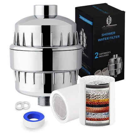 20 Stage Shower Filter Chlorine Removal System For Hard Water Bathroom Filter