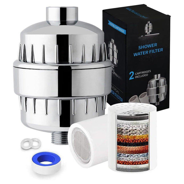 20 Stage Shower Filter Chlorine Removal System For Hard Water Bathroom Filter