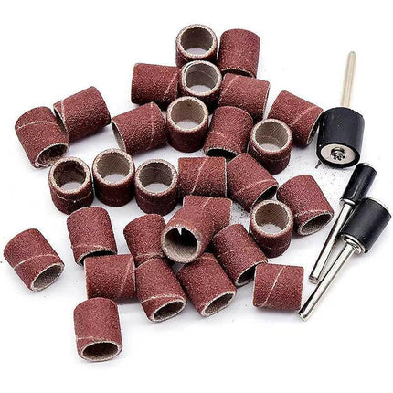 384Pcs Drum Sanding Kit For Nail Drill Bits Dremel Accessories Rotary Tool Set - Aimall