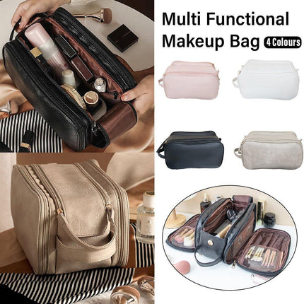 Large Capacity Portable Travel Cosmetic Bag Multifunctional Women Makeup Bag