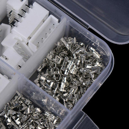 230PCS/Box XH 2.54 2p 3p 4p 5pin 2.54mm Pitch Terminal Kit JST Connector C3 - Aimall